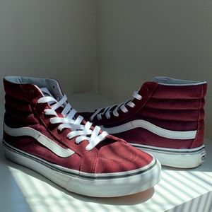 Vans Sk8 HI Burgundy